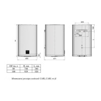 Водонагрівач Novatec WHP Carl 100